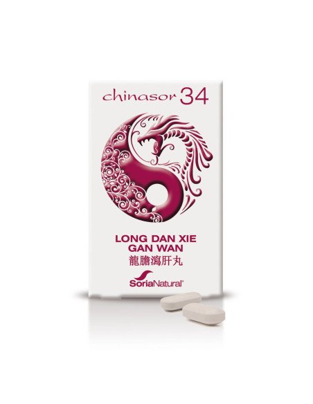 CHINASOR 34 LONG DAN XIE GAN WAN - 30 comp