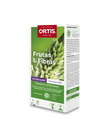 FRUTAS & FIBRAS ACCION SUAVE 10 g X 12 sobres