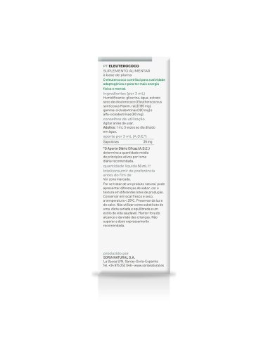 EXTRACTO DE ELEUTEROCOCO - 50 ml