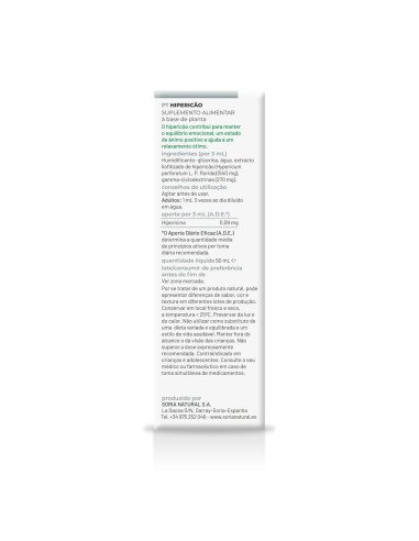EXTRACTO DE HIPERICO - 50 ml
