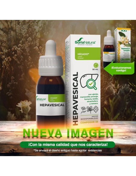 COMPOSOR 03 HEPAVESICAL - 50 ml