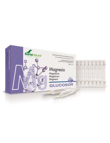 GLUCOSOR MAGNESIO - 28 ampollas