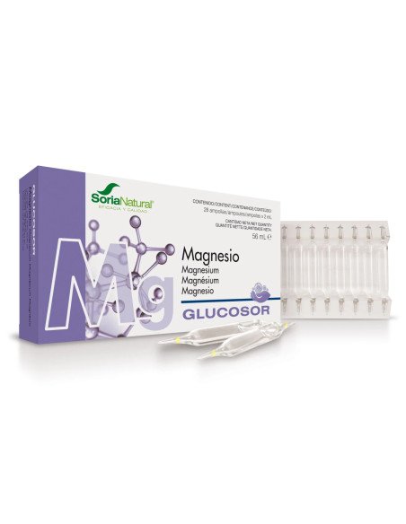 GLUCOSOR MAGNESIO - 28 ampollas