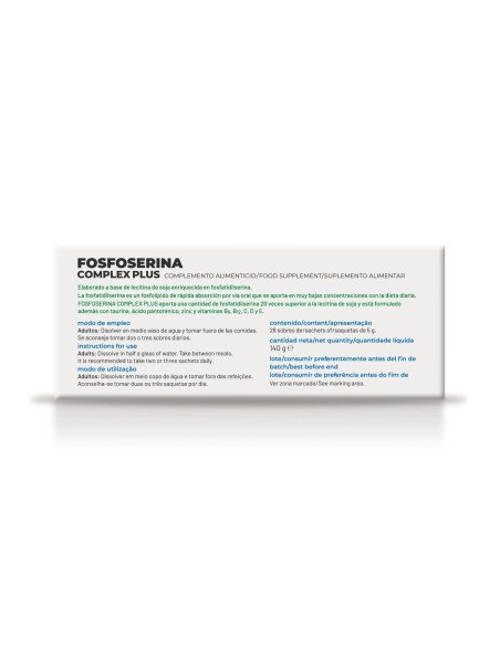 FOSFOSERINA COMPLEX PLUS - 28 sobres