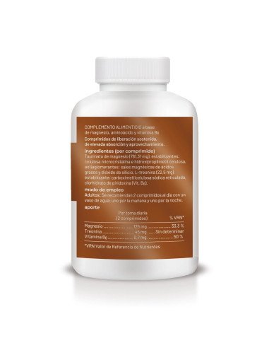 MAGNESIO + VITAMINA B6 - 120 comp