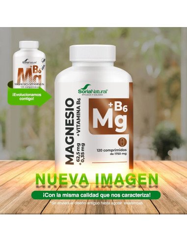 MAGNESIO + VITAMINA B6 - 120 comp