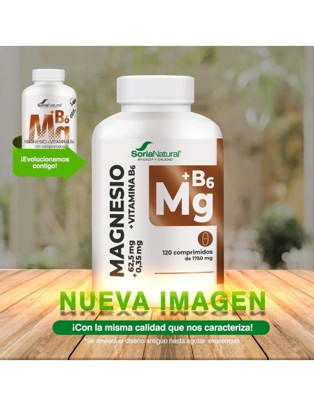 MAGNESIO + VITAMINA B6 - 120 comp