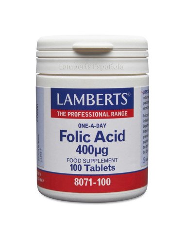 ACIDO FÓLICO 400 mcg - 100 comp