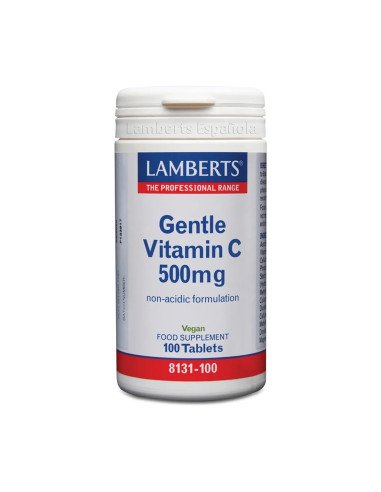 GENTLE VITAMINA C (no ácida) 500 mg - 100 comp