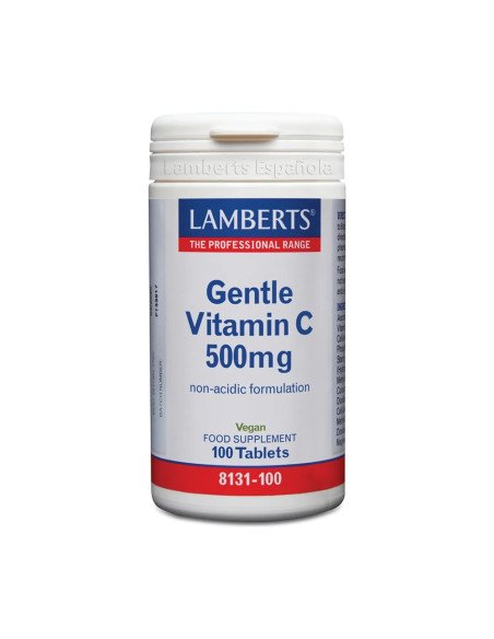 GENTLE VITAMINA C (no ácida) 500 mg - 100 comp