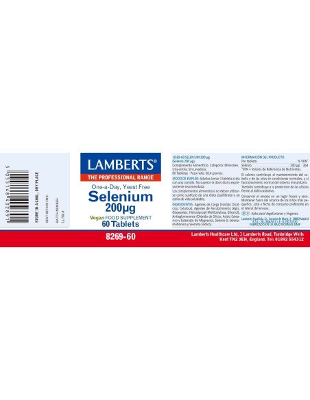 SELENIO 200 mcg - 60 comp