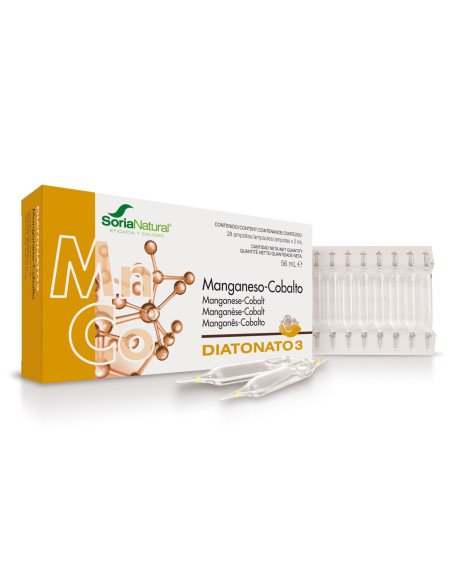 DIATONATO 3 MANGANESO COBALTO - 28 ampolllas