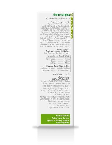 COMPOSOR 07 DIURIN COMPLEX - 50 ml