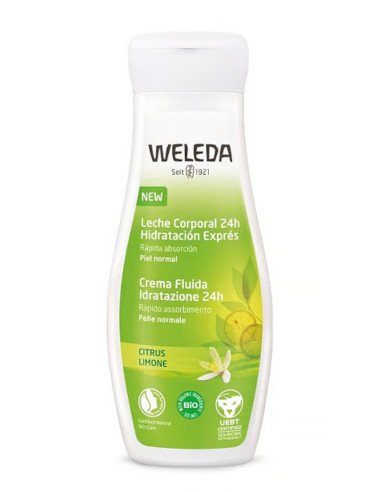 LECHE CORPORAL HIDRATANTE DE CITRUS BIO 200 ml