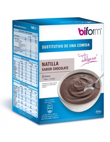 BIFORM NATILLAS CHOCO 6 sobres