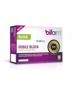 BIFORM DOBLE BLOCK 100 % VEGETAL - 30 vcaps