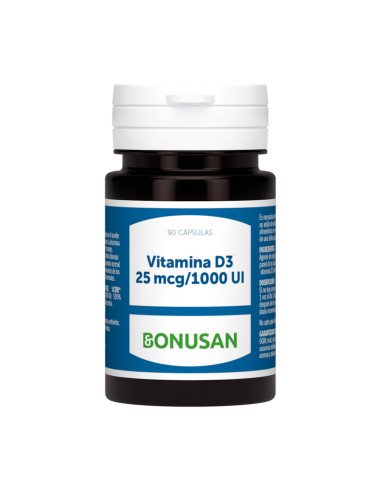 VITAMINA D3 25 MCG / 1000 UI 90 caps de gel