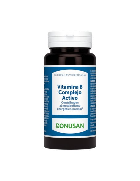 VITAMINA B COMPLEJO ACTIVO - 60 caps