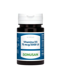 VITAMINA D3 75 mcg / 3000 UI - 60 perlas