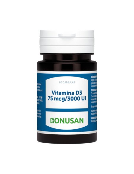VITAMINA D3 75 mcg / 3000 UI - 60 perlas