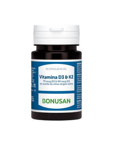 VITAMINA D3 & K2 60 caps