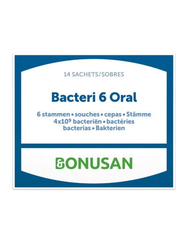 BACTERI 6 ORAL 14 sobres