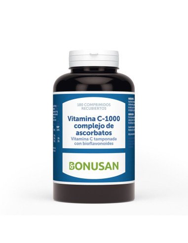 VITAMINA C-1000 COMPLEJO DE ASCORBATOS 180 comp