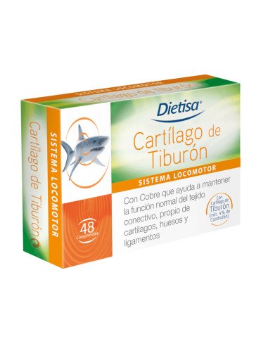 IDECERON CARTILAGO TIBURON 48 comp