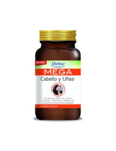MEGA CABELLO Y UÑAS - 60 vcaps