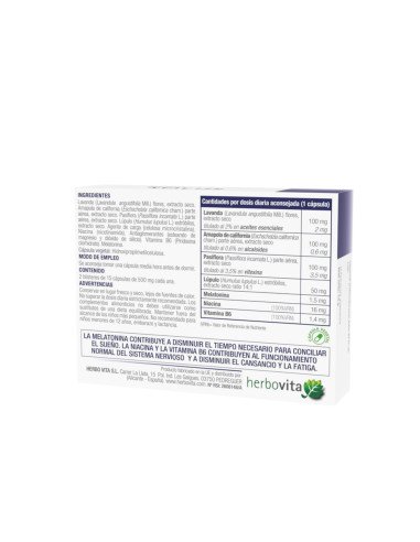 RELAVAN NOCHE - 30 caps