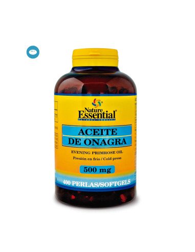 ACEITE DE ONAGRA 500 mg 10% GLA 400 perlas