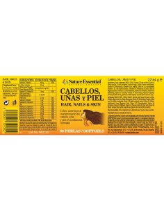 CABELLO UÑAS & PIEL 540 mg - 30 perlas 2