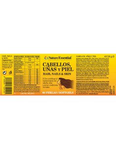 CABELLOS UÑAS & PIEL 570 mg - 60 perlas 2