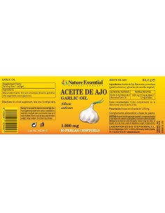 ACEITE DE AJO 1000 mg - 60 perlas 2