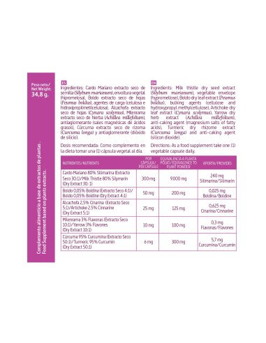 CARDO MARIANO COMPLEX 9.725  mg - 60 caps