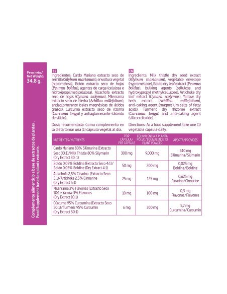 CARDO MARIANO COMPLEX 9.725  mg - 60 caps