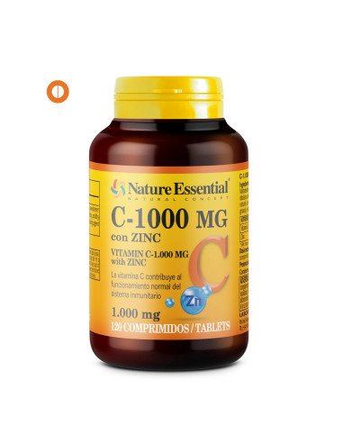 VITAMINA C 1000 mg + ZINC 120 comp