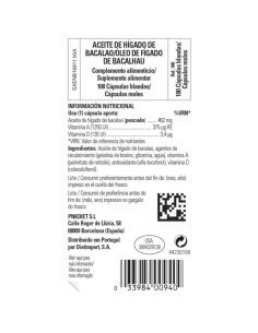 COD LIVER OIL (Aceite Higado de Bacalao) - 100 caps 2