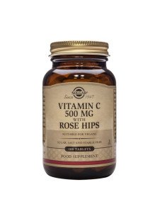 VITAMINA C 500 mg (con Escaramujo) - 100 comp