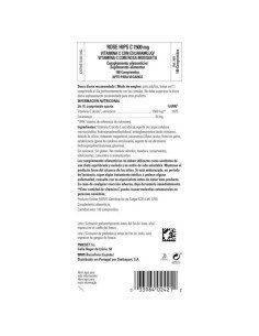 VITAMINA C 1500 mg (con Escaramujo) - 180 comp 2