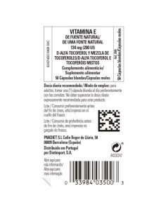 VITAMINA E 134 mg (200UI) - 50 caps 2