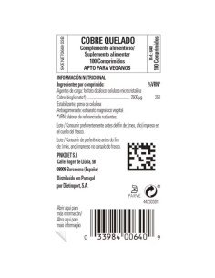 COBRE QUELADO - 100 comp 2