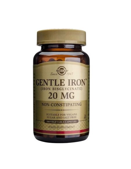 HIERRO GENTLE 20 mg - 180 caps