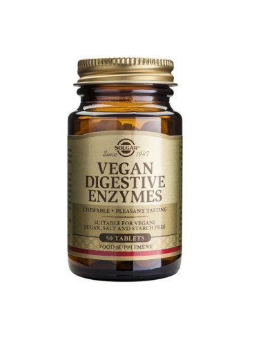 VEGAN ENZIMAS DIGESTIVAS 50 comp