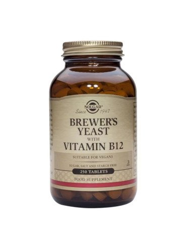 LEVADURA CERVEZA CON VITAMINA B12 - 250 comp