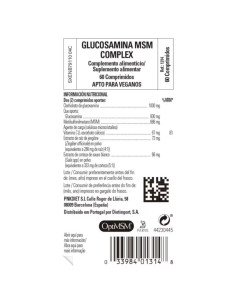 GLUCOSAMINA MSM COMPLEX - 60 comp 2