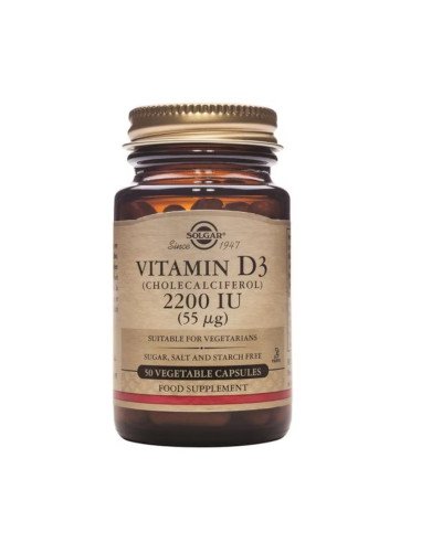 VITAMINA D3 2200UI (55 μg) - 50 caps