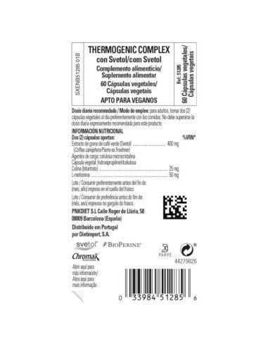 THERMOGENIC COMPLEX - 60 vcaps