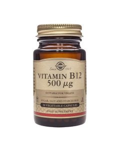 VITamina B12 500 mcg - 50 caps
