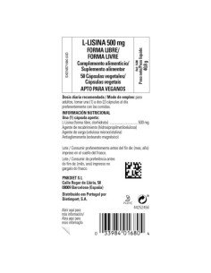 L-LYSINE 500 mg - 50 vcaps 2